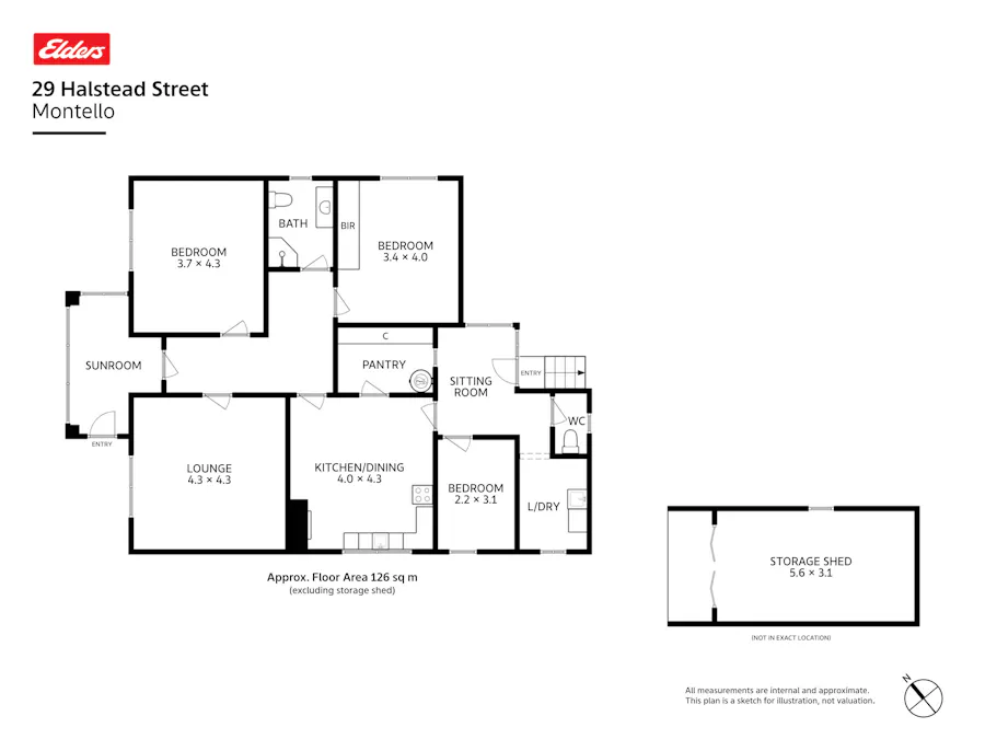 29 Halstead Street, Montello, TAS, 7320 - Floorplan 1