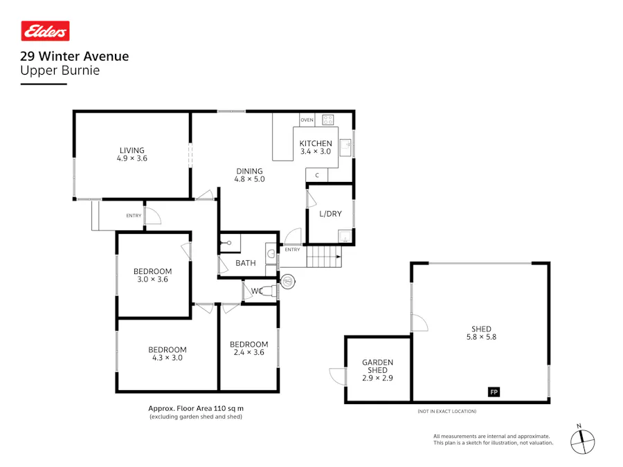 29 Winter Avenue, Upper Burnie, TAS, 7320 - Floorplan 1