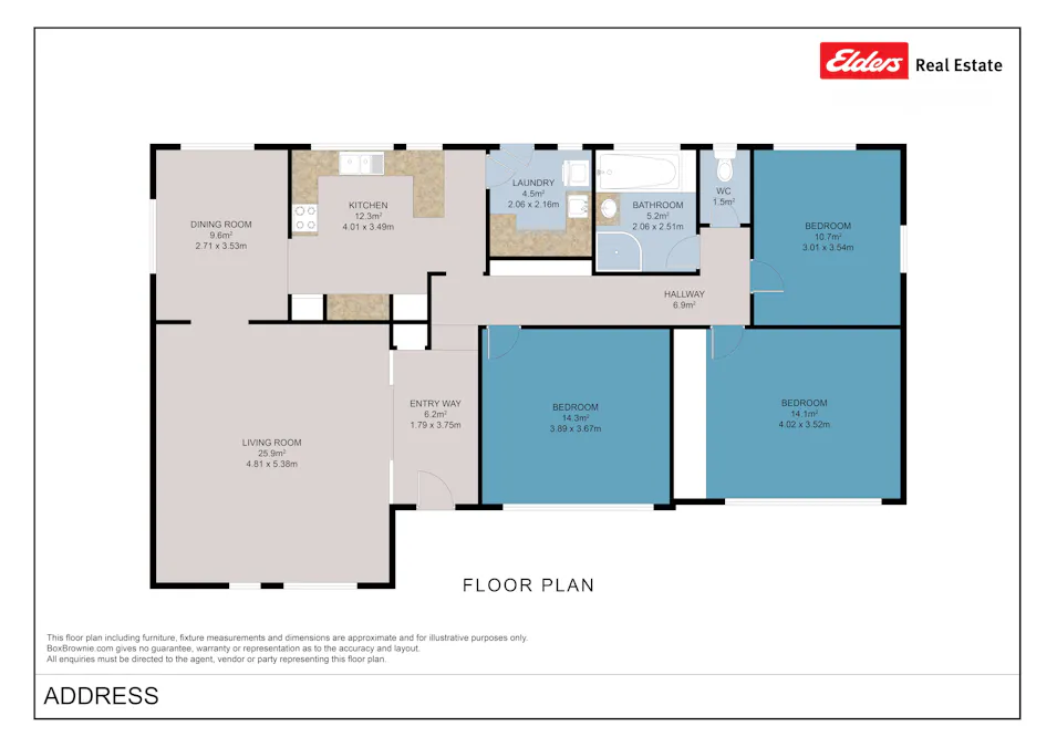 45 Bayonet Head Road, Bayonet Head, WA, 6330 - Floorplan 1