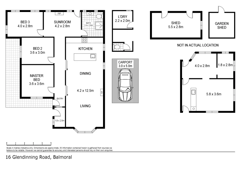 16 Glendinning Street, Balmoral, VIC, 3407 - Floorplan 1