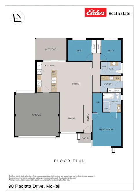 90 Radiata Drive, Mckail, WA, 6330 - Floorplan 1