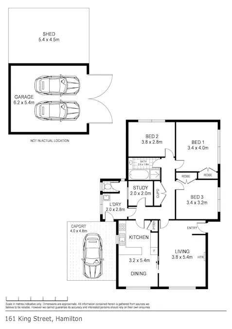 161 King Street, Hamilton, VIC, 3300 - Floorplan 1