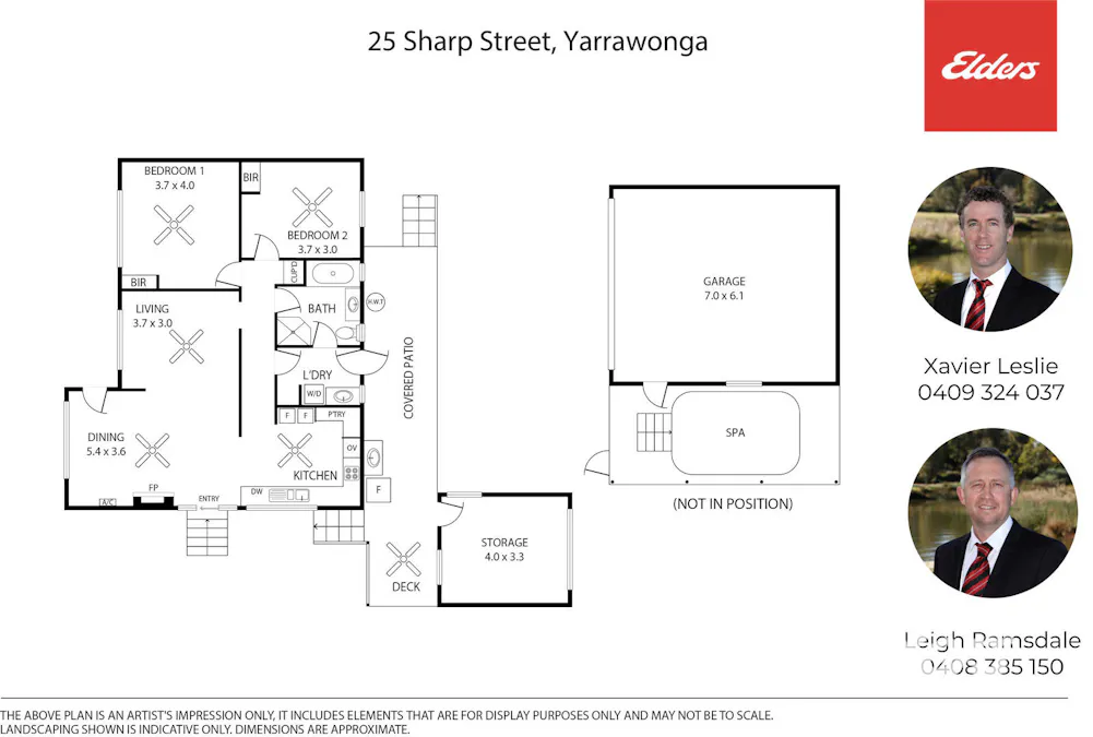 25 sharp Street, Yarrawonga, VIC, 3730 - Floorplan 1