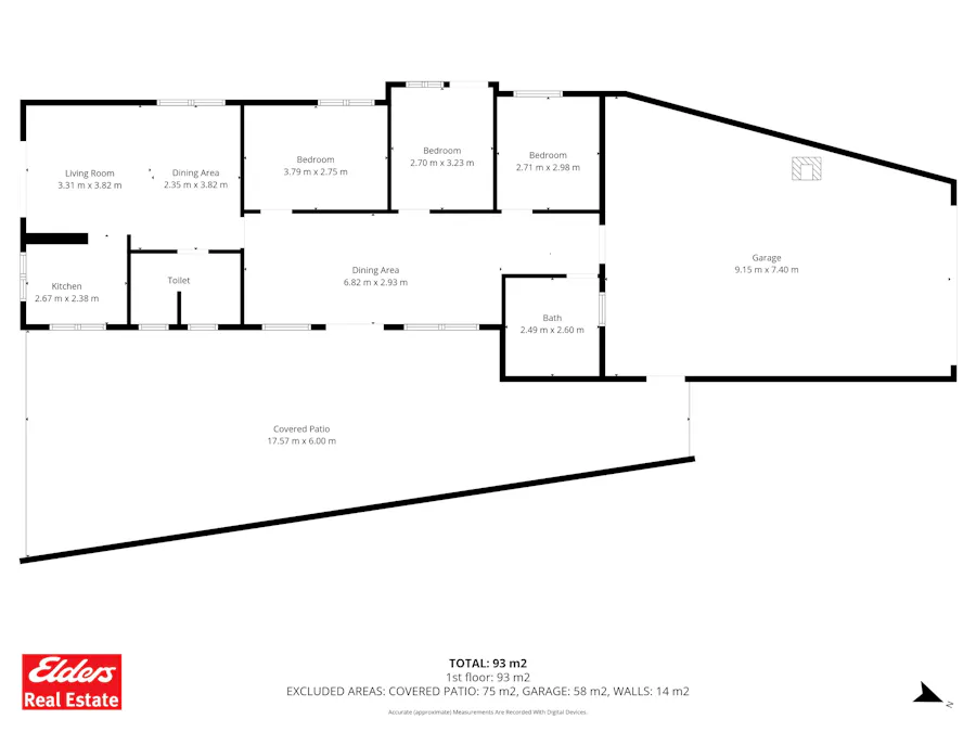 23 Ocean Boulevard, Port Gibbon, SA, 5602 - Floorplan 1