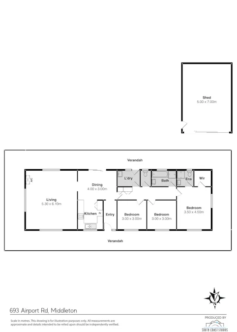 693 Airport Road, Middleton, SA, 5213 - Floorplan 1