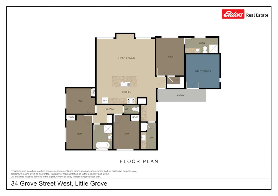 34 Grove Street West, Little Grove, WA, 6330 - Floorplan 1