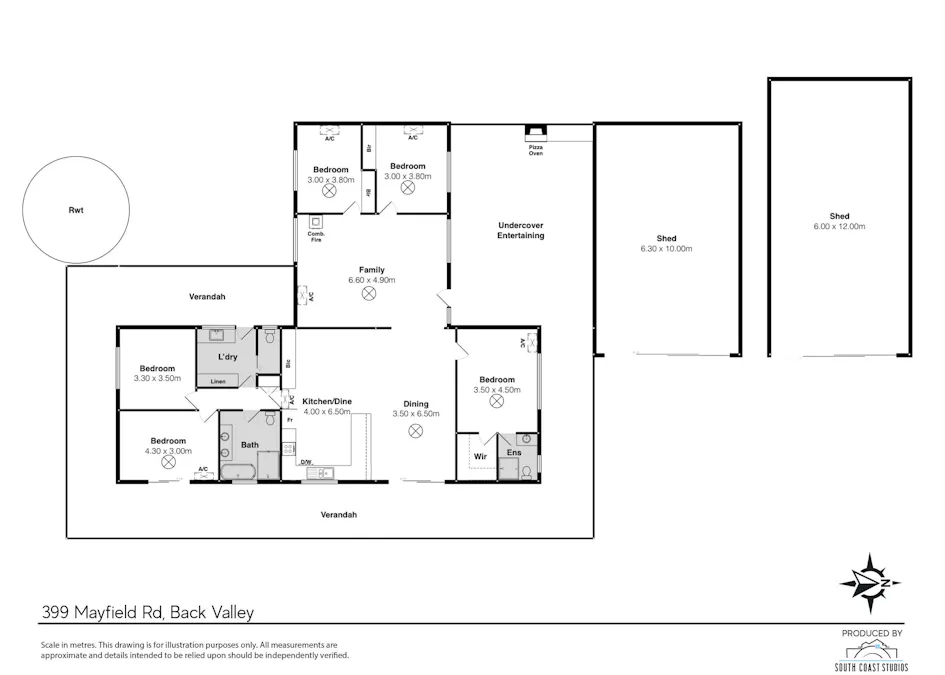 399 Mayfield Road, Back Valley, SA, 5211 - Floorplan 1