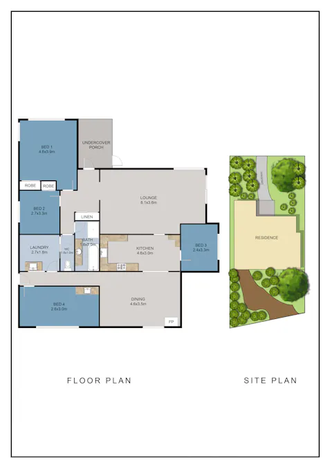 6 Hampden Street, Dubbo, NSW, 2830 - Floorplan 1