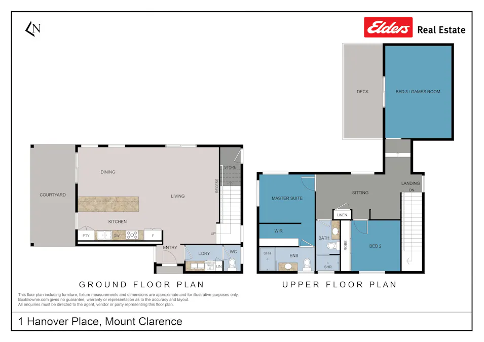 1 Hanover Place, Mount Clarence, WA, 6330 - Floorplan 1