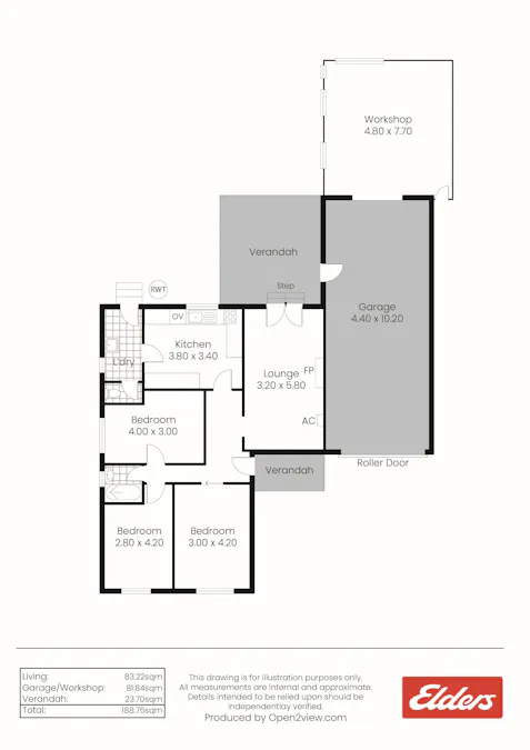 107 Broadbent Terrace, Whyalla, SA, 5600 - Floorplan 1