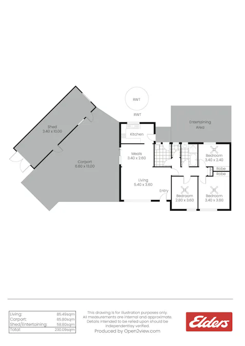 6 Flinders Avenue, Whyalla Stuart, SA, 5608 - Floorplan 1