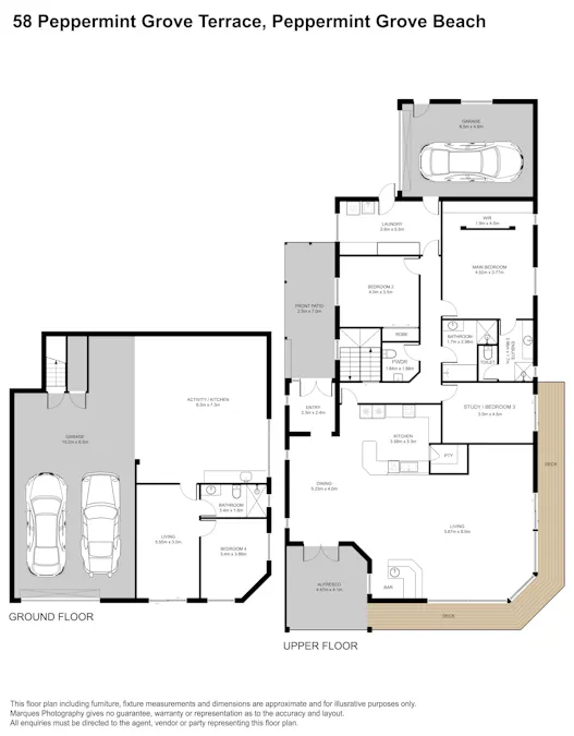 58 Peppermint Grove Terrace, Peppermint Grove Beach, WA, 6271 - Floorplan 1