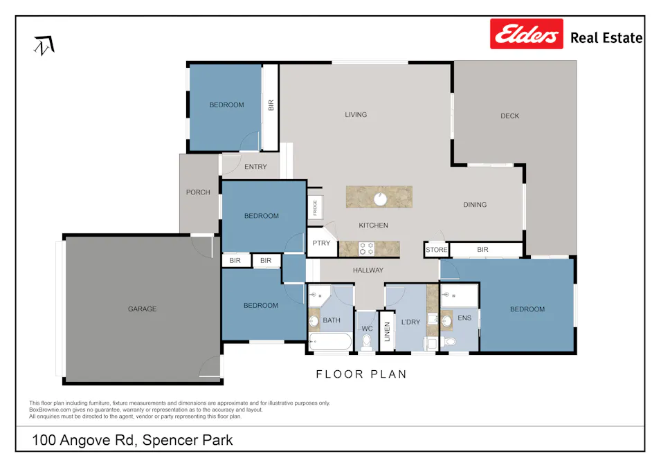 100 Angove Road, Spencer Park, WA, 6330 - Floorplan 1