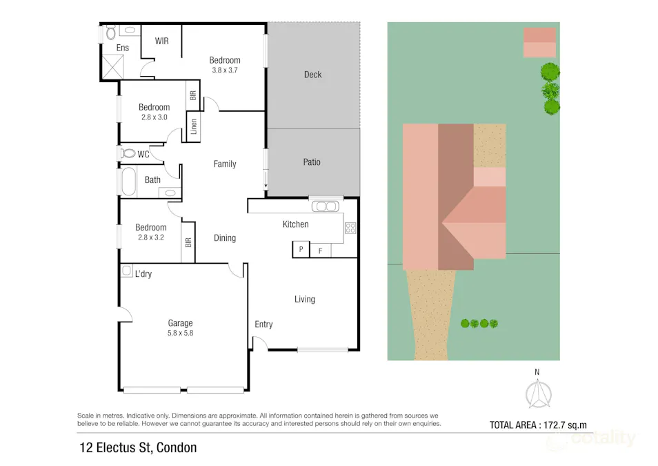 12 Electus Street, Condon, QLD, 4815 - Floorplan 1