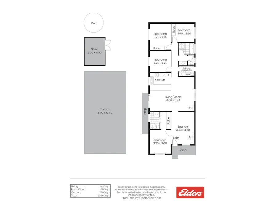 1 Essex Street, Burra, SA, 5417 - Floorplan 1