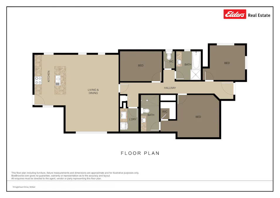 9 Engleheart Drive, Mckail, WA, 6330 - Floorplan 1
