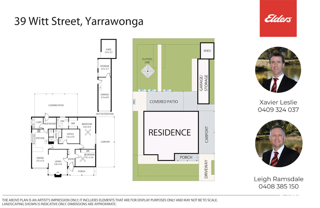 39 Witt Street, Yarrawonga, VIC, 3730 - Floorplan 1