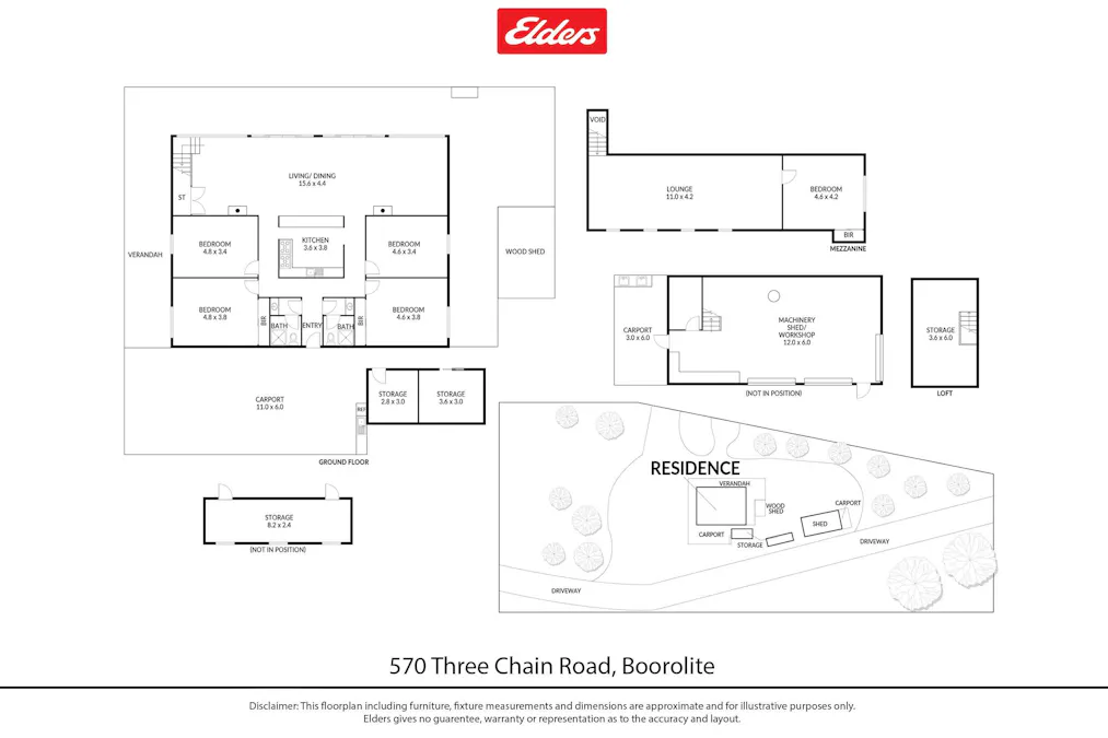 570 Three Chain Road, Boorolite, VIC, 3723 - Floorplan 1