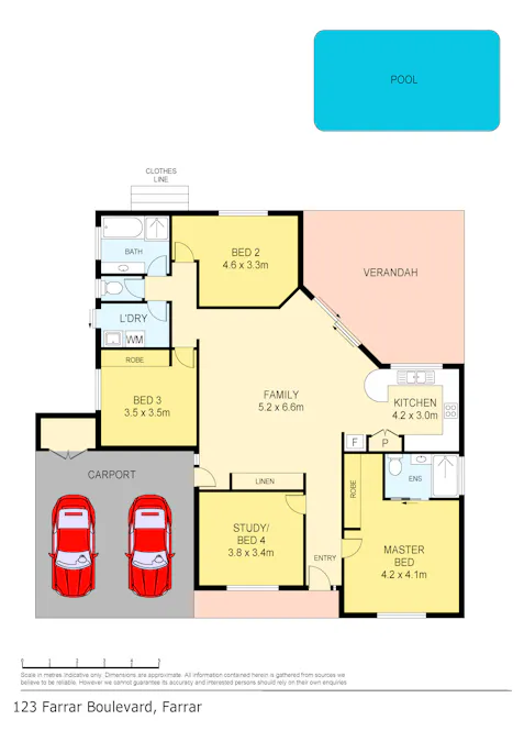 123 Farrar Boulevard, Farrar, NT, 0830 - Floorplan 1