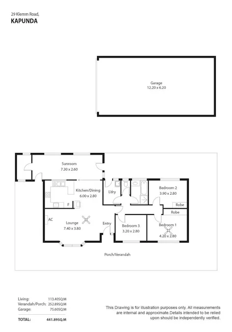 29 Klemm Road, Kapunda, SA, 5373 - Floorplan 1