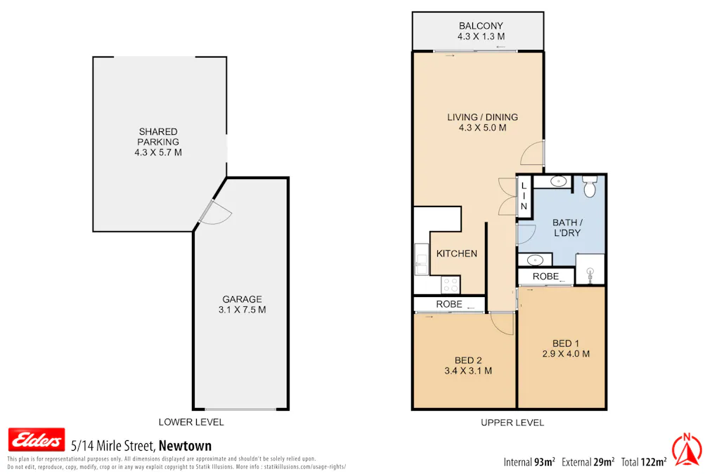 5/14 Mirle Street, Newtown, QLD, 4350 - Floorplan 1