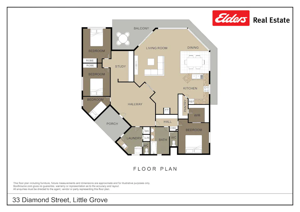 33 Diamond Street, Little Grove, WA, 6330 - Floorplan 1