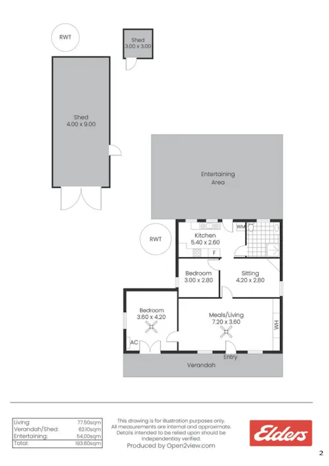 30 Commercial Road, Watervale, SA, 5452 - Floorplan 1