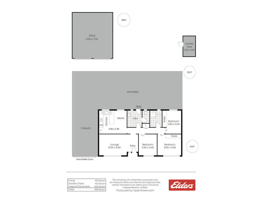 321 Jenkins Avenue, Whyalla Stuart, SA, 5608 - Floorplan 1