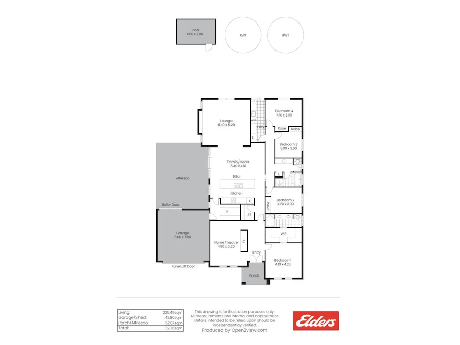 7 Eime Drive, Blyth, SA, 5462 - Floorplan 1