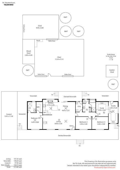 781 Blackett Road, Tailem Bend, SA, 5260 - Floorplan 1