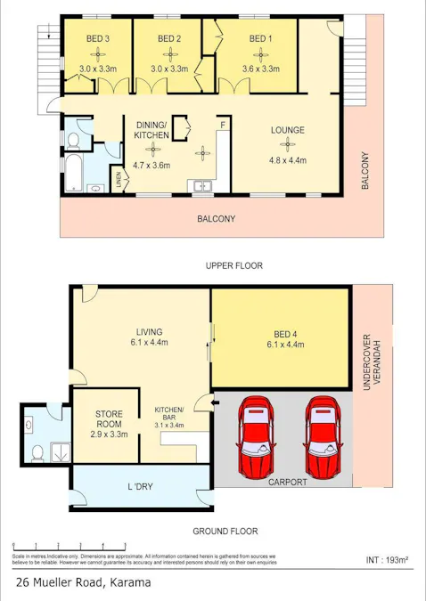 26 Mueller Road, Karama, NT, 0812 - Floorplan 1