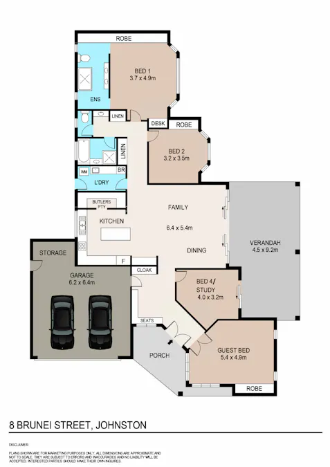 8 Brunei Street, Johnston, NT, 0832 - Floorplan 1