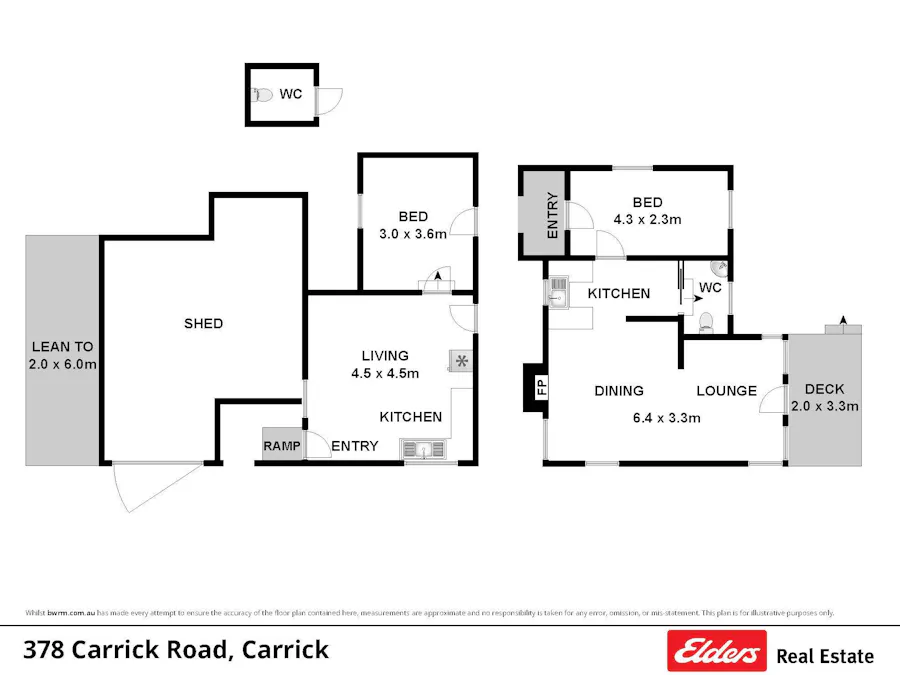 378 Carrick Road, Carrick, NSW, 2580 - Floorplan 1