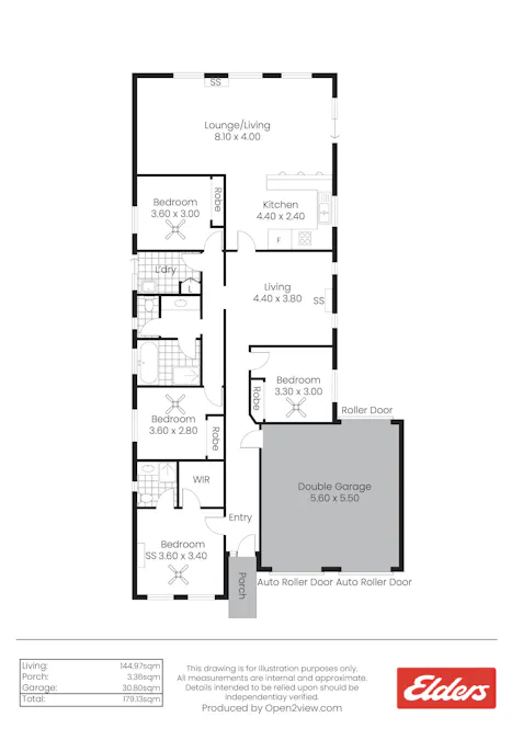 12 Fitzgerald Avenue, Whyalla Jenkins, SA, 5609 - Floorplan 1