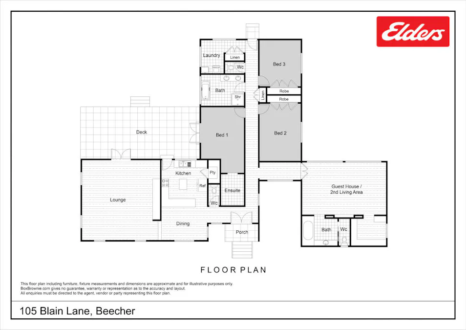 105 Blain Lane, Beecher, QLD, 4680 - Floorplan 1