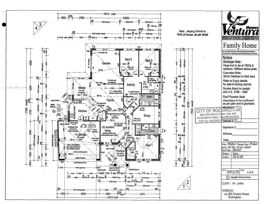 187 Fendam Street, Warnbro, WA, 6169 - Floorplan 1