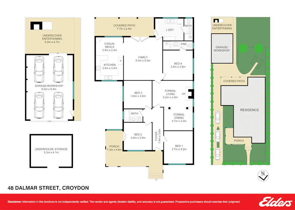 48 Dalmar Street, Croydon, NSW, 2132 - Floorplan 1