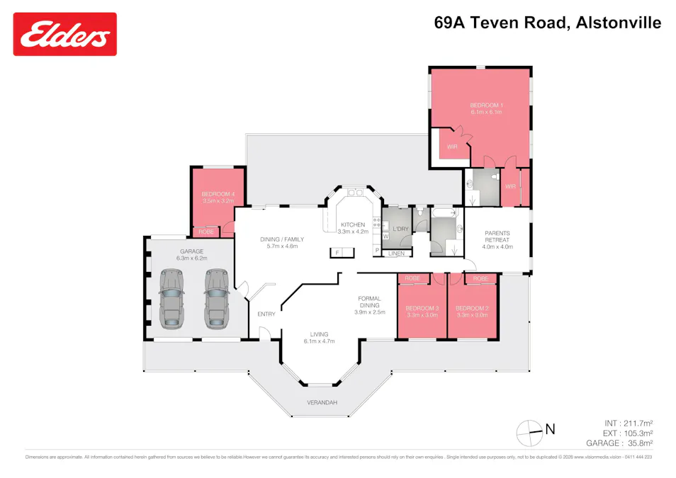 69A Teven Road, Alstonville, NSW, 2477 - Floorplan 1
