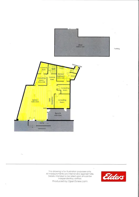 6 Market Square , Burra, SA, 5417 - Floorplan 1