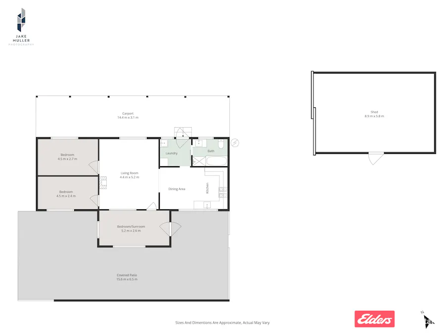 47 Bellevue Drive, Kingston Se, SA, 5275 - Floorplan 1