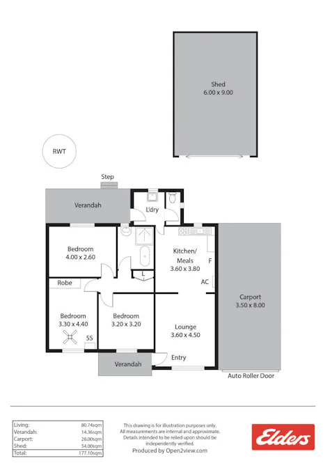 17 Jasmine Drive, Whyalla Stuart, SA, 5608 - Floorplan 1
