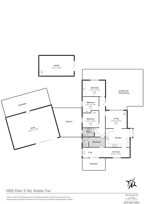 5405 Main South Road, Wattle Flat, SA, 5203 - Floorplan 1