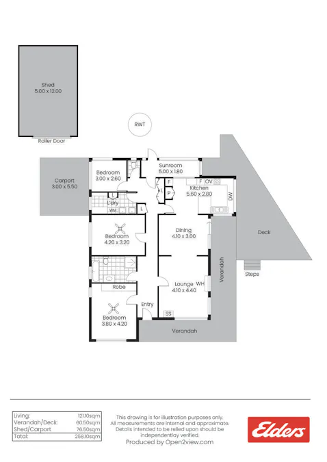 9 Tilbrook Avenue, Clare, SA, 5453 - Floorplan 1