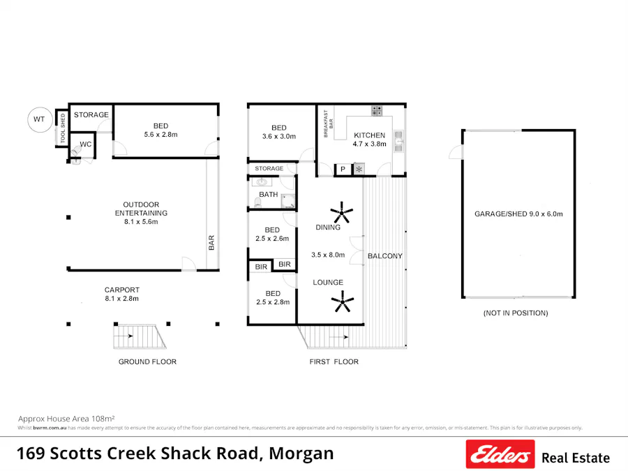 169 Scotts Creek Shack Road, Morgan, SA, 5320 - Floorplan 1