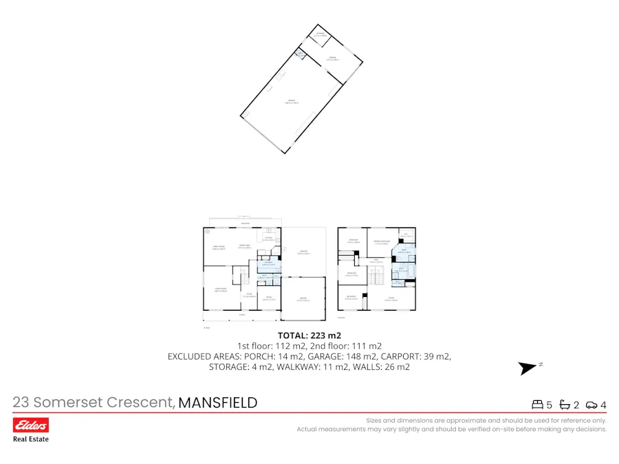 23 Somerset Crescent, Mansfield, VIC, 3722 - Floorplan 1