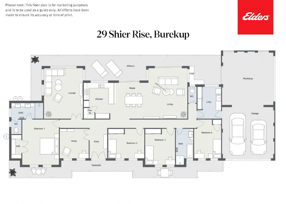 29 Shier Rise, Burekup, WA, 6227 - Floorplan 1