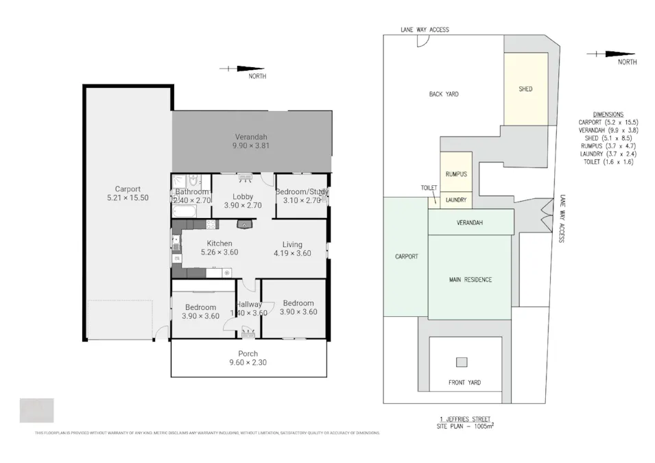 1 Jeffries Street, Whyalla Playford, SA, 5600 - Floorplan 1