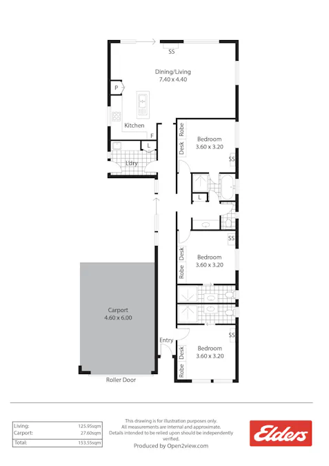 15 Jensen Avenue, Whyalla Jenkins, SA, 5609 - Floorplan 1