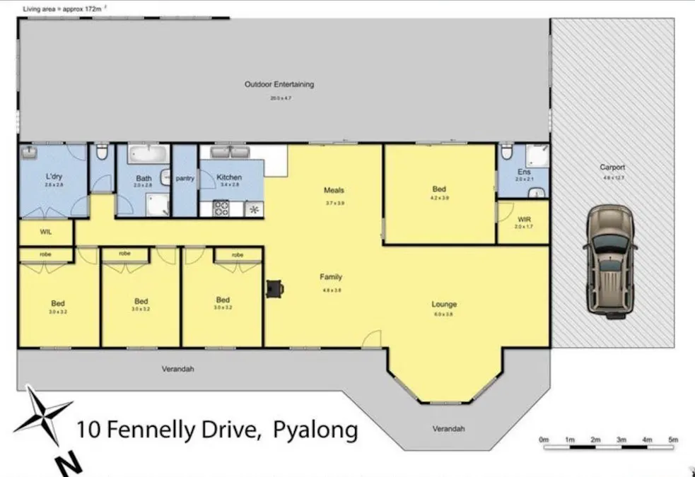 10 Fennelly Drive, Pyalong, VIC, 3521 - Floorplan 1