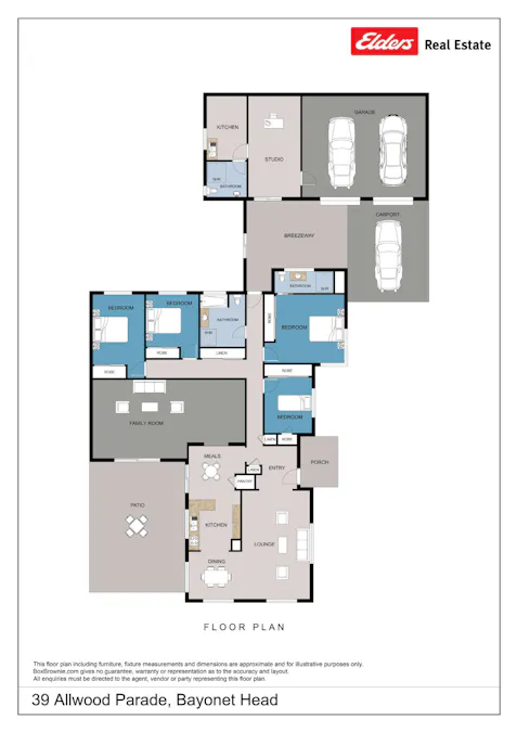39 Allwood Parade, Bayonet Head, WA, 6330 - Floorplan 1